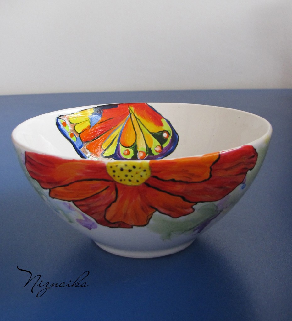 painted ceramic bowl1